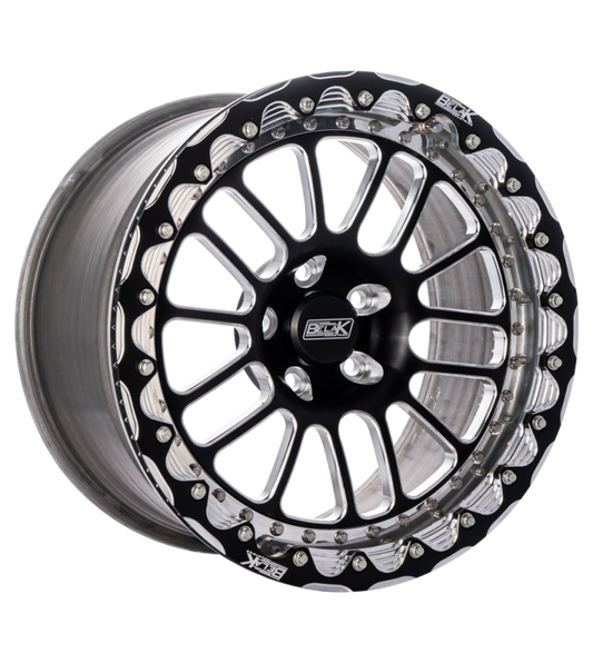 Belak Wheels Belak 15x11 GTR Rear Wheel (OEM Small Brake Kit Req) / 5x114.3 BP / Series 2 Wheel- Single Beadlock 15115114S2GTR-SBL