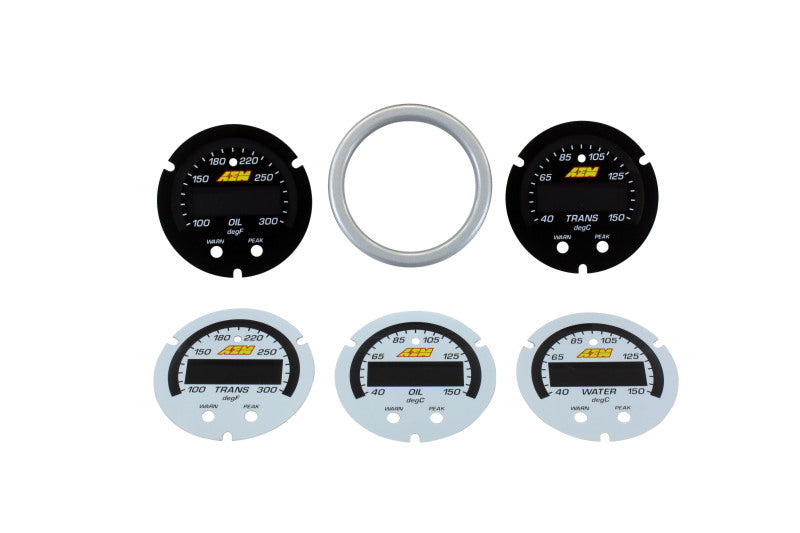 AEM Electronics Instrument Trim Ring Set — 0Q040