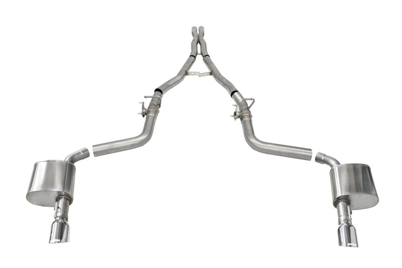 Corsa 15-21 Charger SRT/Hellcat/Redeye 2.75in Valved Catback Dual Rear Exit w/ Single
