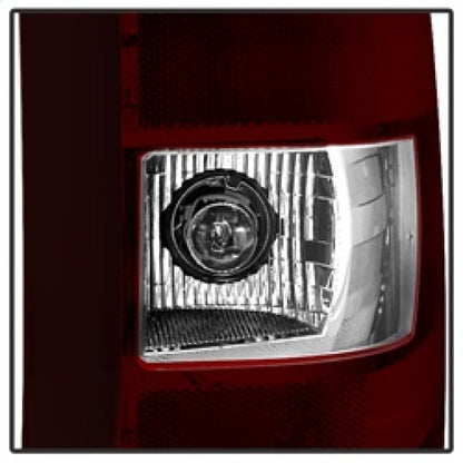 SPYDER Xtune GMC Sierra 07-13 OEM Tail Lights Dark Red ALT-JH-CSIL07-OE-RSM 9033100