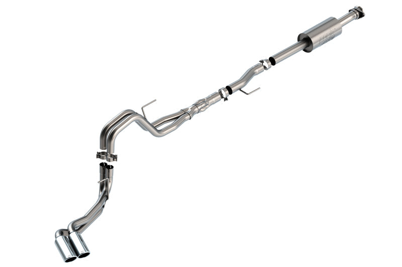 Borla F-150 2021 5.0L 4dr CC SB EC STB Lariat/KR/Platinum/LTD 3/2.25 DSE Cat-Back ATAK