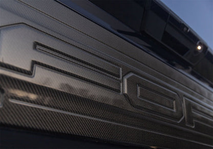Ford Racing 21-24 Ford F150 Raptor Carbon Fiber Tailgate Panel - Gloss M-16600-FG