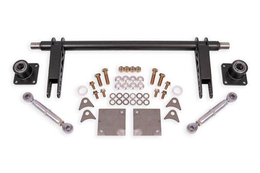 BMR Suspension BMR 79-04 Ford Mustang 1.375in Rear Weld-on Anti-roll Bar Kit Hollow - Black Hammertone ARB732H