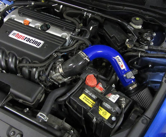 HPS Shortram Air Intake Kit 2009-2014 Acura TSX 2.4L, Blue