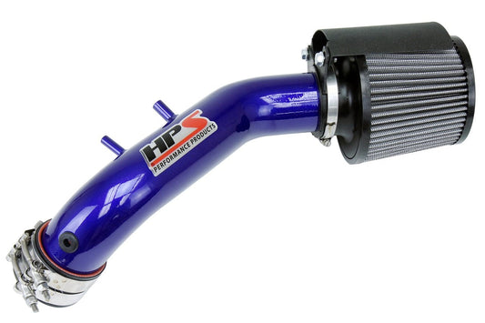 HPS Shortram Air Intake Kit 2004-2008 Acura TSX 2.4L, Includes Heat Shield, Blue