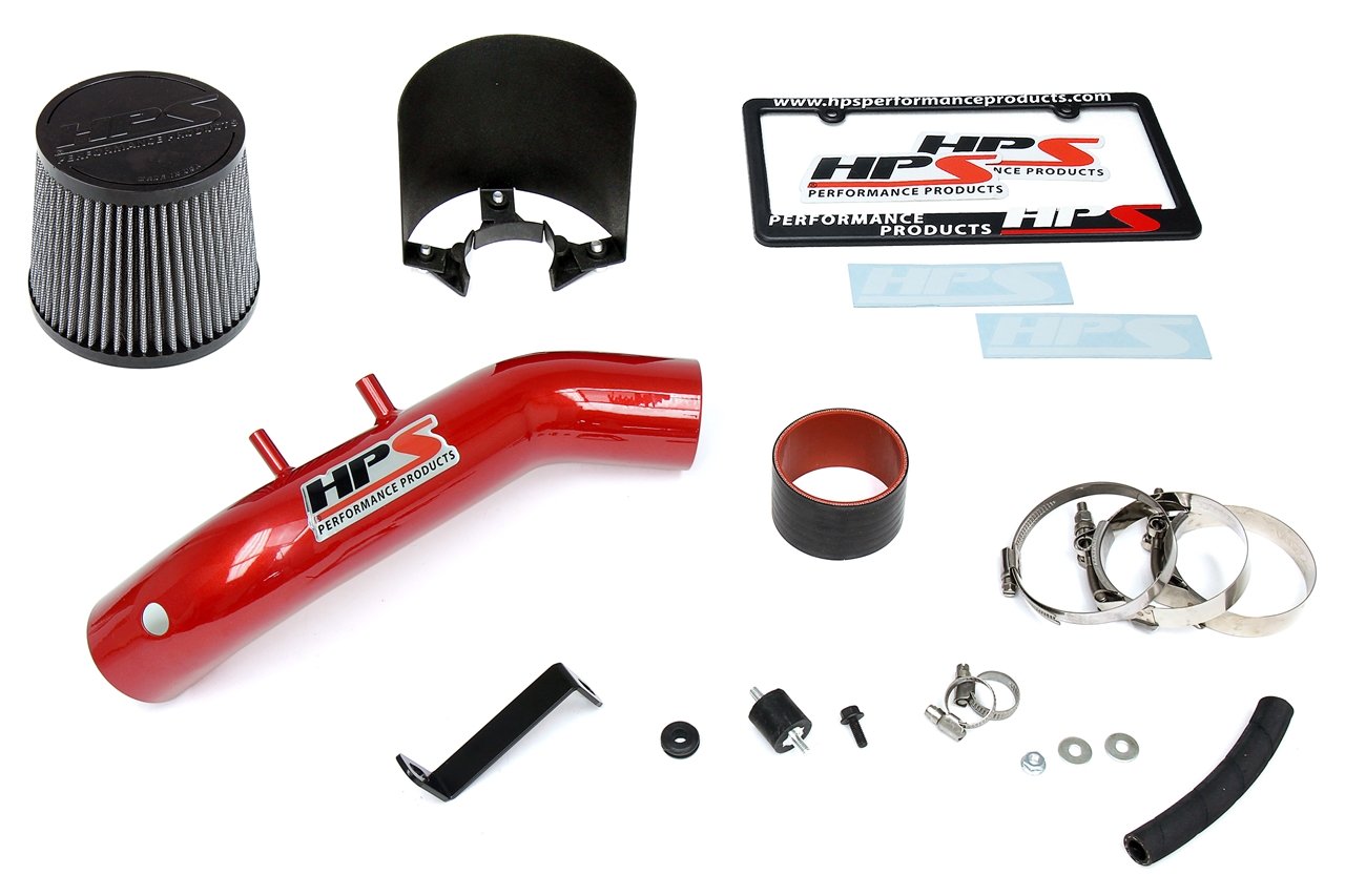 HPS Shortram Air Intake Kit 2003-2006 Honda Accord 2.4L without MAF Sensor — 215A4