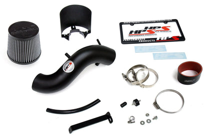 HPS Shortram Air Intake Kit 2011-2015 Kia Optima 2.4L, Includes Heat Shield, Black
