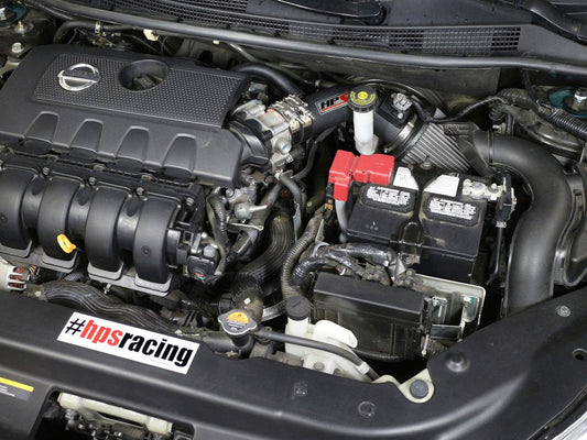 HPS Performance Shortram Air Intake Kit 2013-2019 Nissan Sentra 1.8L, 827-269