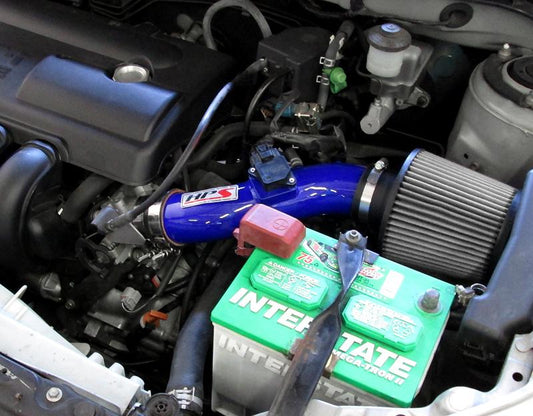 HPS Shortram Air Intake Kit 2003-2004 Toyota Corolla 1.8L, Blue