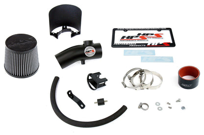 HPS Shortram Air Intake Kit 2012-2013 Mazda Mazda3 2.0L Skyactiv, Includes Heat Shield