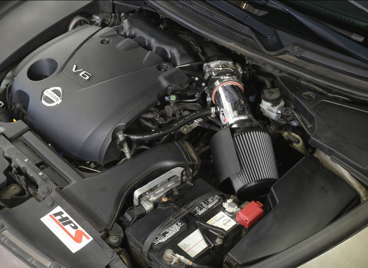 HPS Performance HPS Shortram Air Intake Kit 2009-2014 Nissan Maxima V6 3.5L