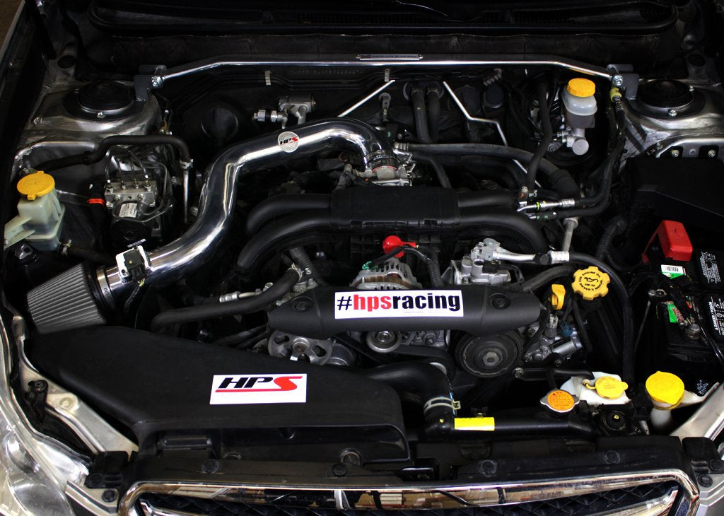HPS Performance Shortram Air Intake Kit 2010-2012 Subaru Outback 2.5L Non Turbo