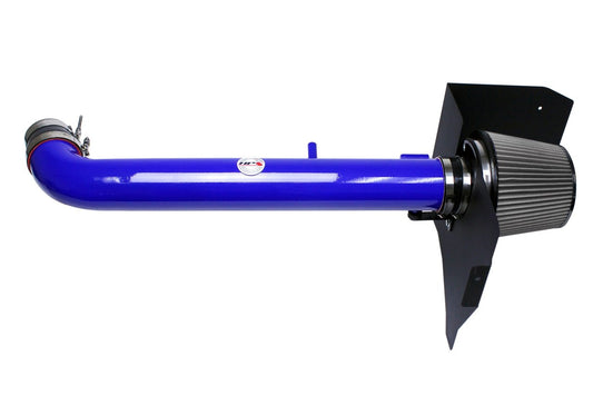 HPS Shortram Air Intake Kit 2005-2015 Nissan Xterra 4.0L V6, Includes Heat Shield, Blue