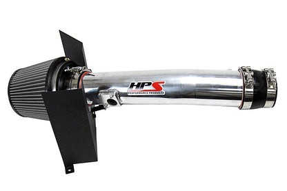HPS Shortram Air Intake Kit 2010-2017 Toyota 4Runner 4.0L V6, Includes Heat Shield, Polish