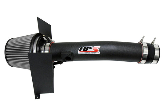HPS Shortram Air Intake Kit 2010-2017 Toyota 4Runner 4.0L V6, Includes Heat Shield, Black