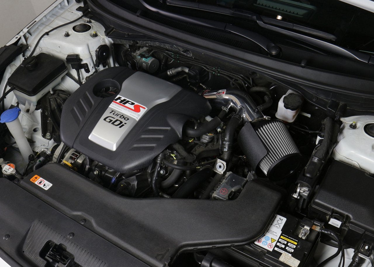 HPS Shortram Air Intake Kit 2015-2017 Hyundai Sonata Eco 1.6L Turbo — 215E0