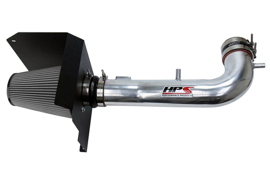 HPS Shortram Air Intake Kit 2015-2018 Chevy Suburban 1500 5.3L V8, Includes Heat Shield
