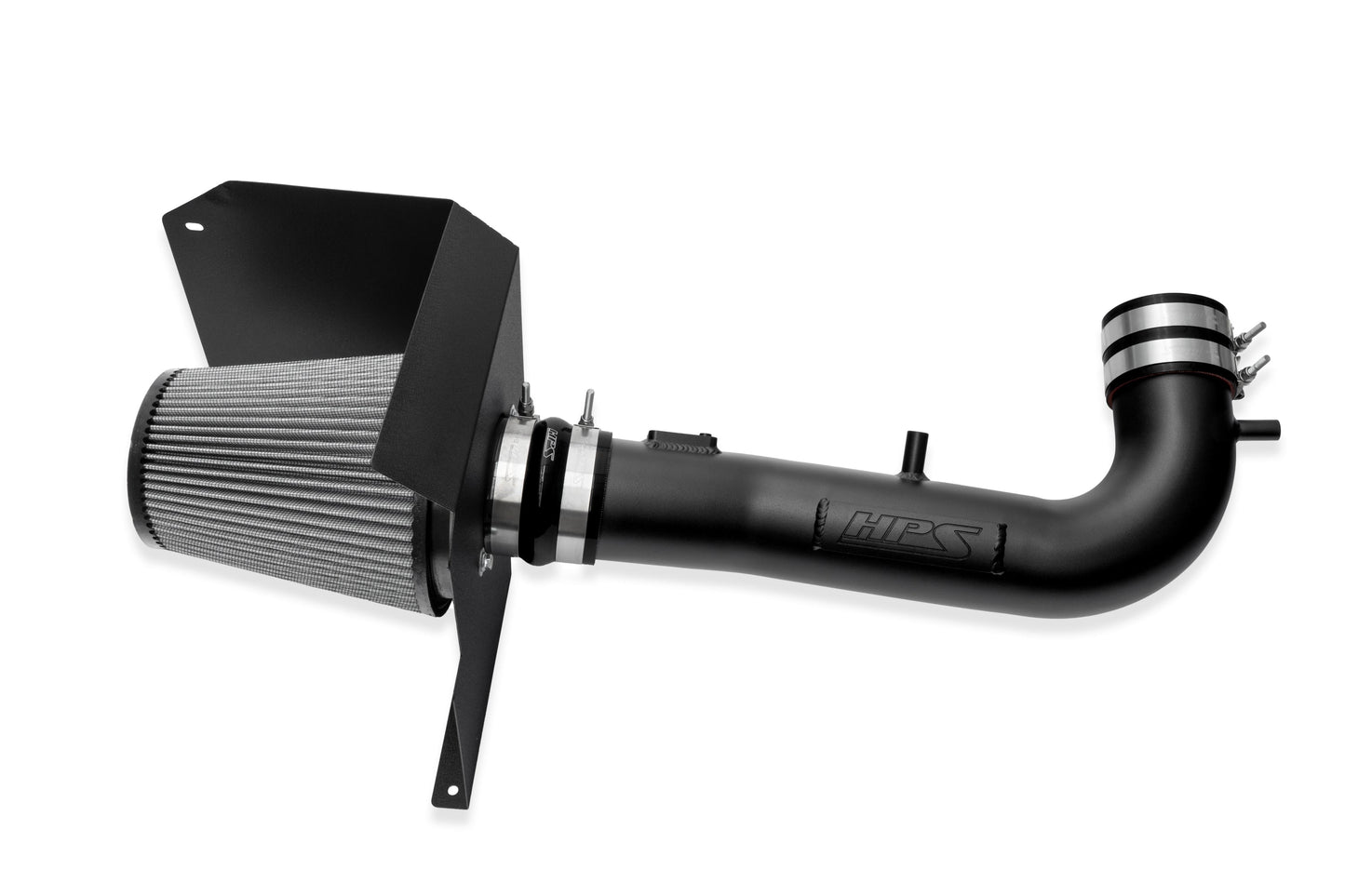 HPS Performance Air Intake Kit 2014-2019 GMC Sierra 1500 5.3L V8, Includes Heat Shield