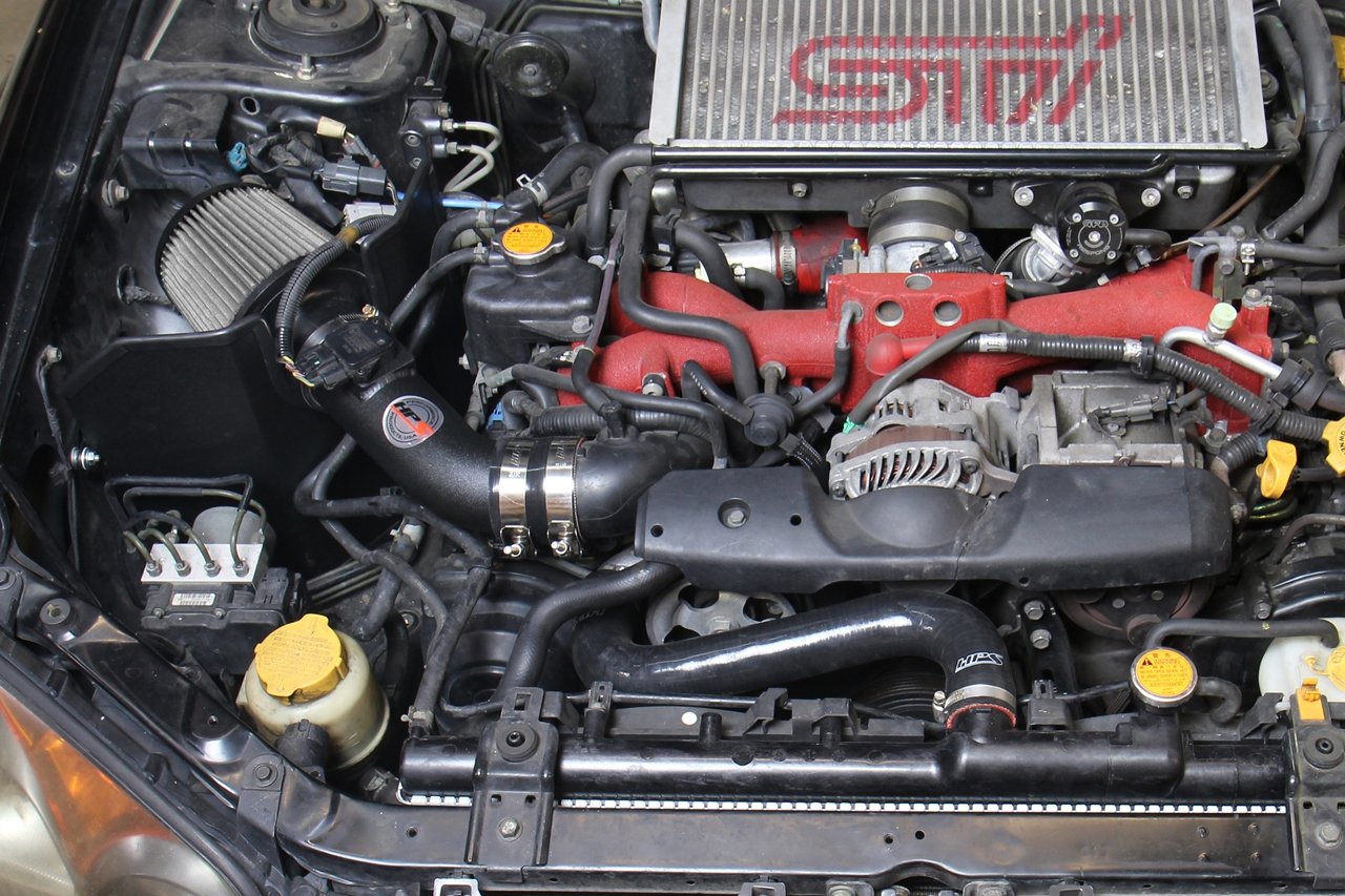 HPS Shortram Air Intake Kit 2002-2005 Subaru Impreza WRX 2.0L Turbo