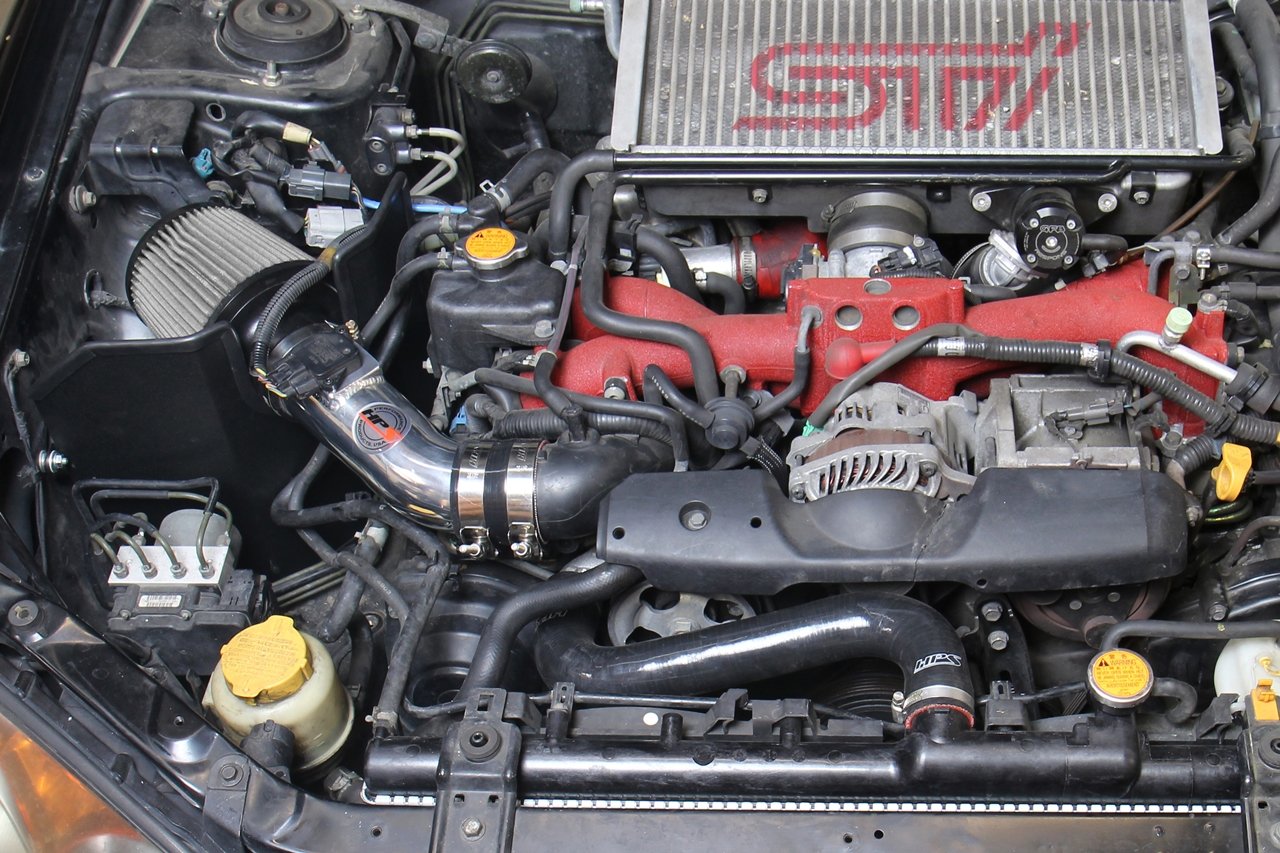 HPS Shortram Air Intake Kit 2004-2007 Subaru WRX STi 2.5L Turbo — 215EH