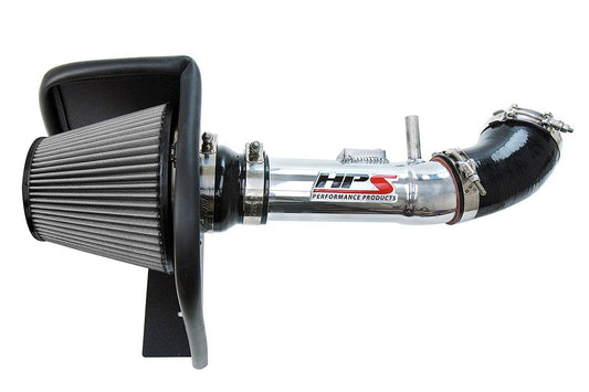 HPS Shortram Air Intake Kit 2004-2011 Ford Ranger 4.0L V6, Includes Heat Shield, Polish