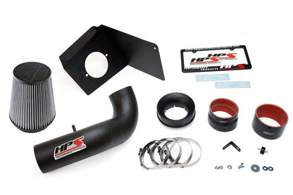 HPS Shortram Air Intake Kit 2007-2009 Chevy Cheyenne 2500 5.3L V8 — 215FB