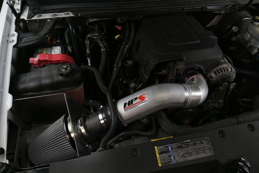 HPS Shortram Air Intake Kit 2007-2008 Chevy Silverado 1500 4.8L 5.3L 6.0L V8 (Except
