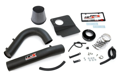 HPS Shortram Air Intake Kit 2011-2018 Chrysler 300 3.6L V6, Includes Heat Shield, Black