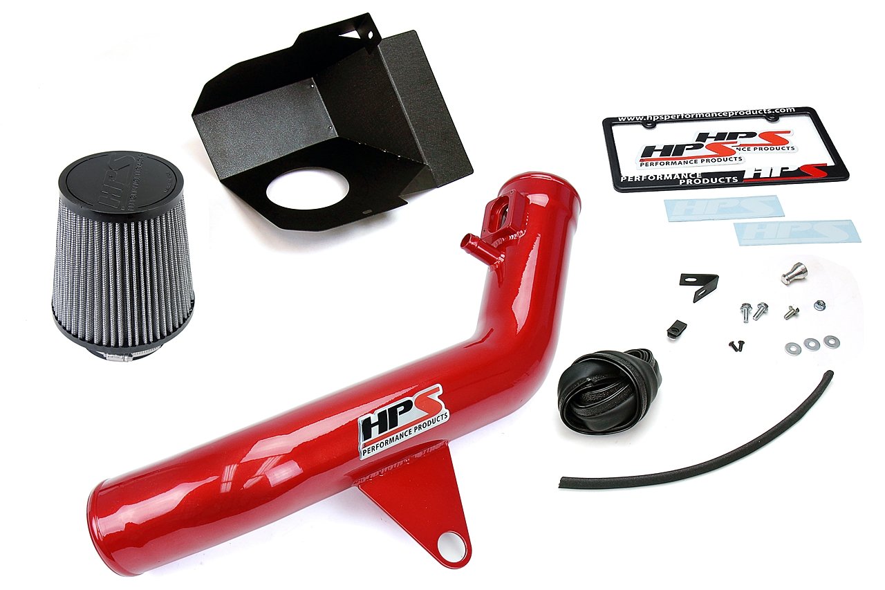 HPS Shortram Air Intake Kit 2012-2015 BMW 335ix F30 3.0L Turbo N55 — 215FM