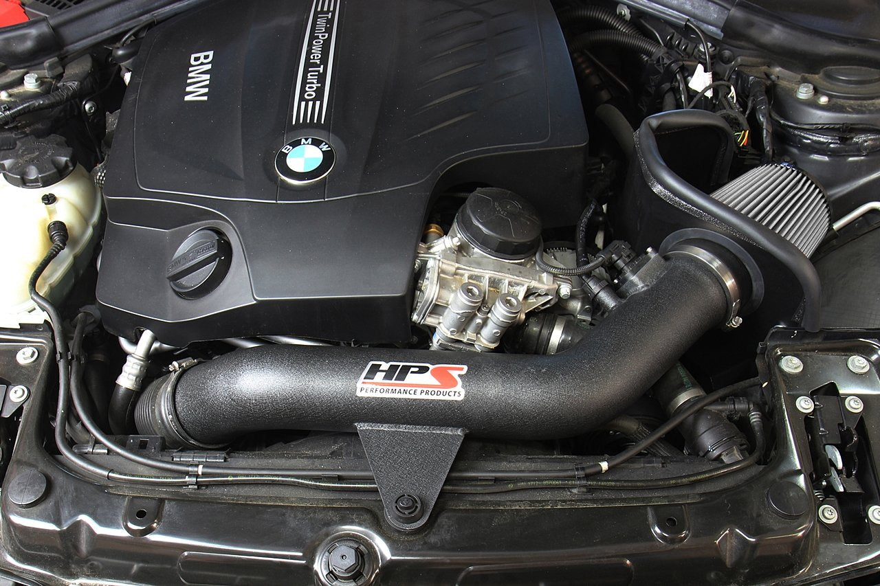 HPS Shortram Air Intake Kit 2014-2016 BMW M235i F22 3.0L Turbo N55 — 215FK