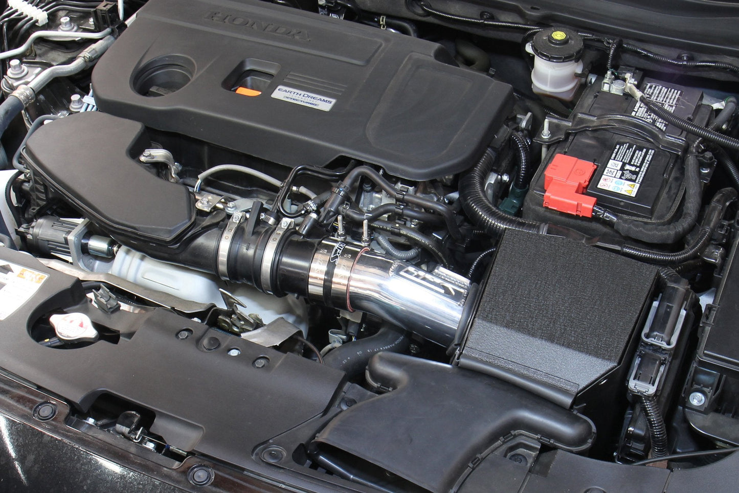 HPS Performance Air Intake Kit 2018-2022 Honda Accord 2.0L Turbo, Includes Heat Shield