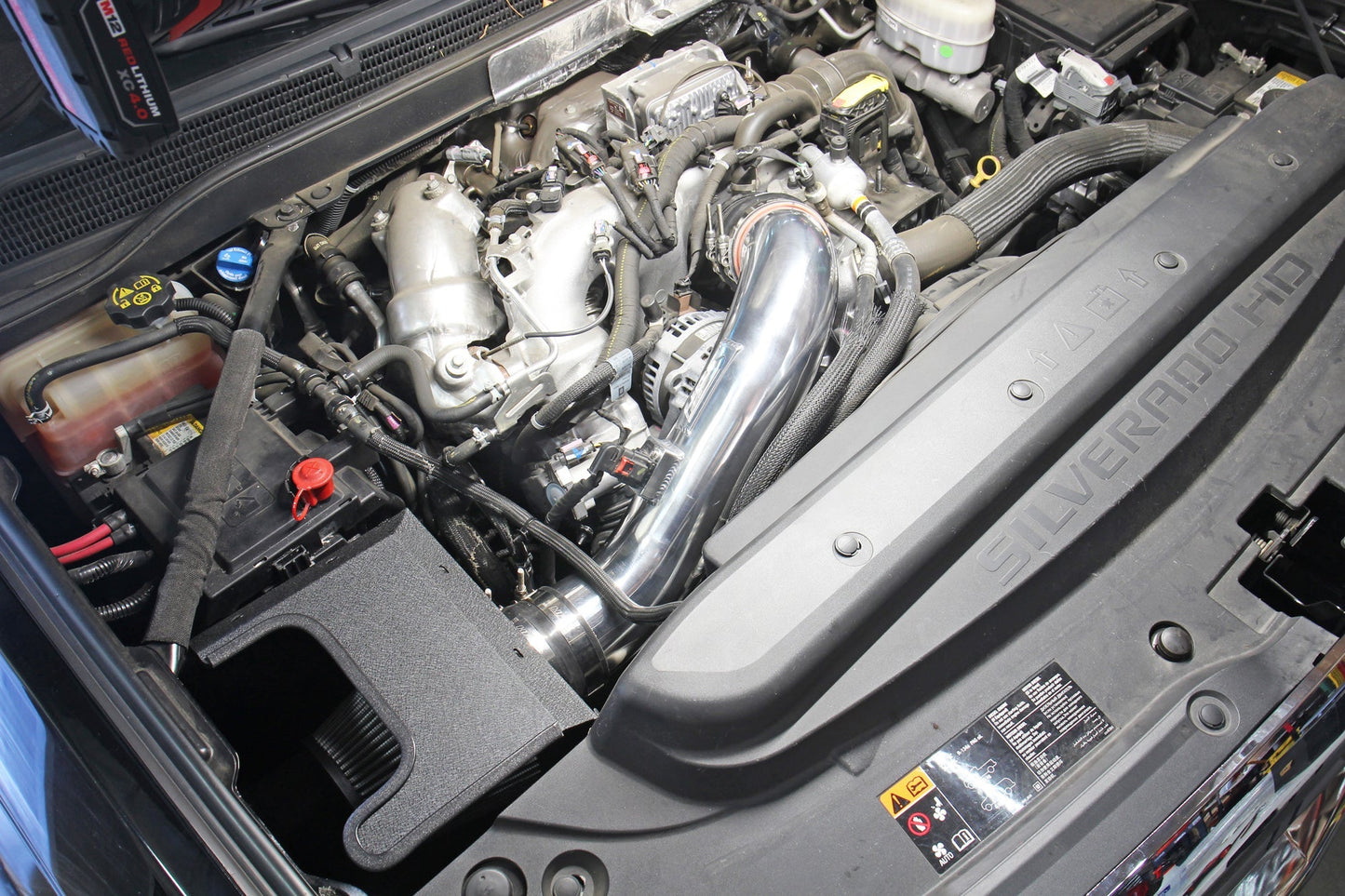 HPS Performance HPS Cold Air Intake Kit with Heat Shield GMC 2017-2019 sierra 3500 HD