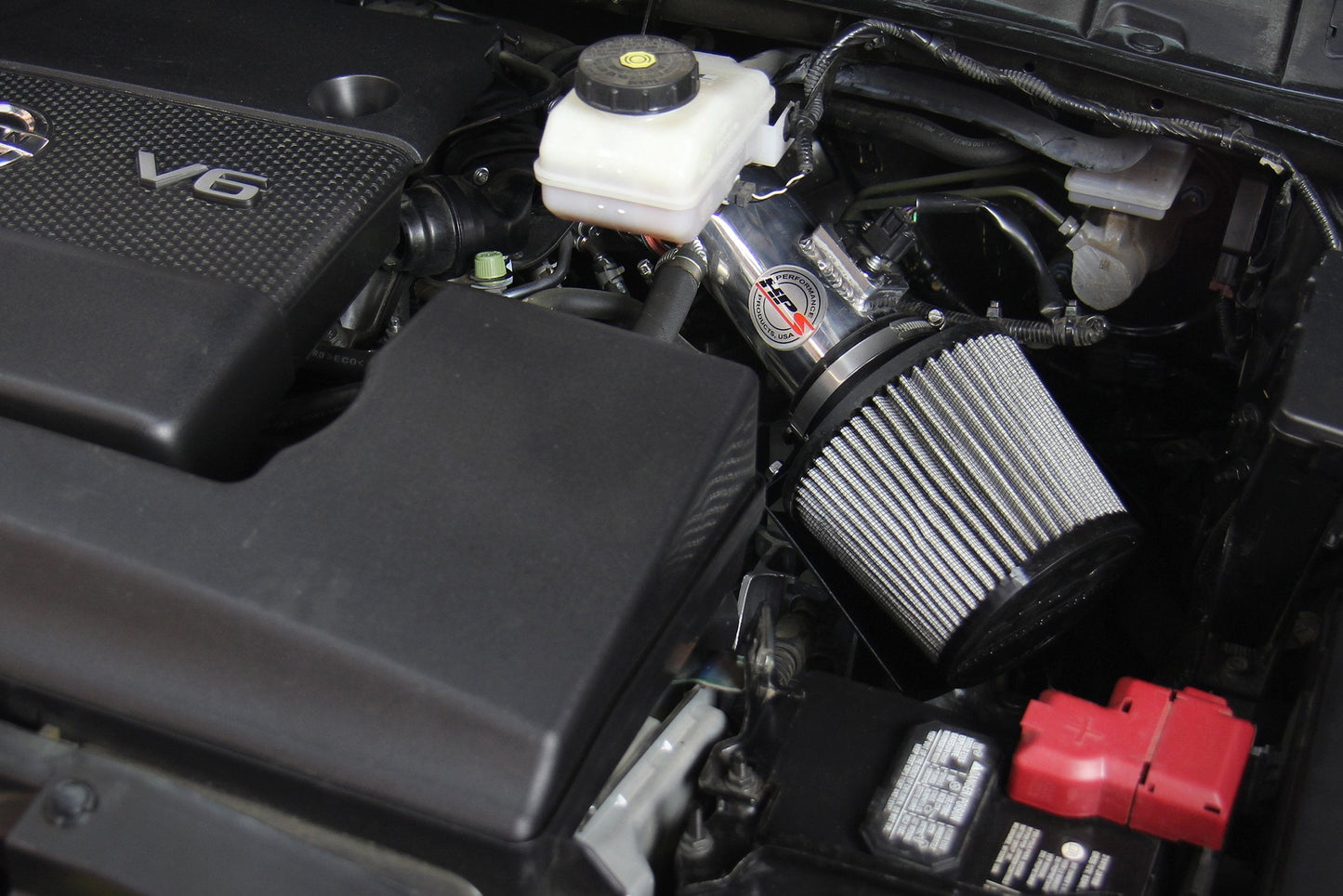 HPS Shortram Air Intake Kit 2013-2016 Nissan Pathfinder 3.5L V6 — 215H5