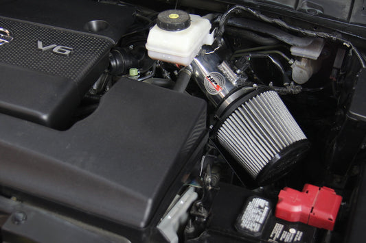 HPS Shortram Air Intake Kit 2015-2018 Nissan Murano 3.5L V6, Includes Heat Shield, 827-680