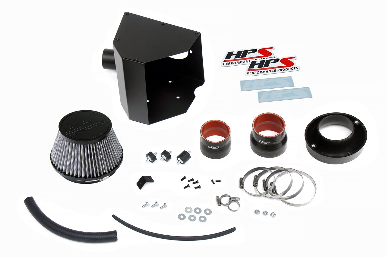 HPS Performance HPS Shortram Air Intake Kit with Heat Shield Toyota 2007-2009 Camry 2.4L