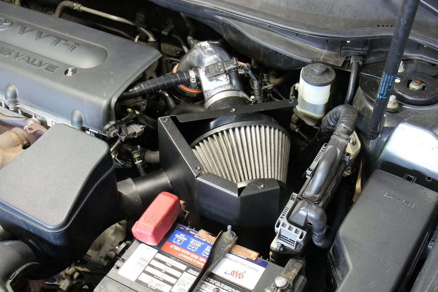 HPS Performance HPS Shortram Air Intake Kit with Heat Shield Toyota 2007-2009 Camry 2.4L