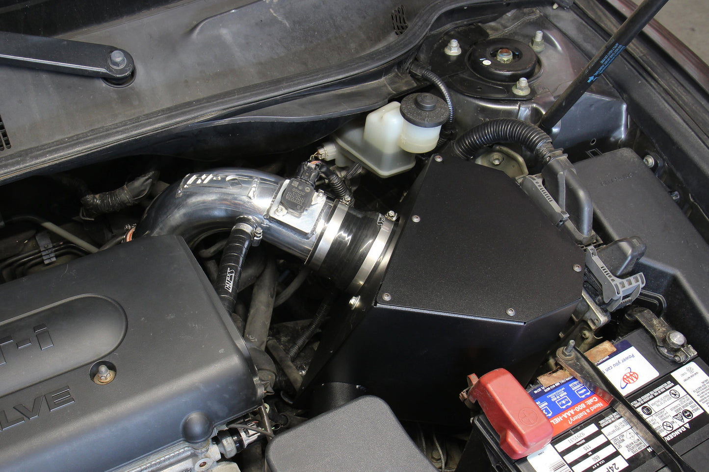 HPS Performance HPS Shortram Air Intake Kit with Heat Shield Toyota 2007-2009 Camry 2.4L