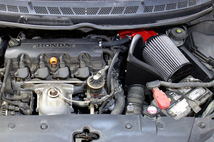 HPS Performance Air Intake Kit Honda 2006-2011 Civic 1.8L Gas, Includes Heat Shield