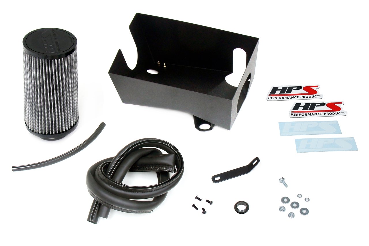 HPS Performance HPS Shortram Air Intake Kit with Heat Shield 2012-2019 BMW 640i 3.0L