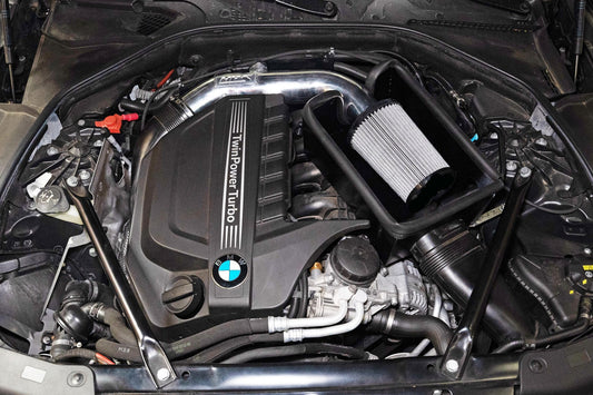 HPS Performance HPS Shortram Air Intake Kit with Heat Shield 2012-2019 BMW 640i 3.0L