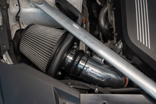 HPS Performance Products Air Intake Kit 2020-2023 BMW X6 3.0L Turbo B58 G06, Includes Heat Shield, 827-702