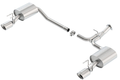 Borla 13-15 Honda Accord Coupe 3.5L FWD SS Rear Section Single Split Rear Exit Touring Exhaust 11853