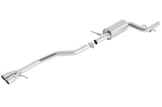 Borla 12 Volkswagen Jetta GLI Sedan 2.0L 4cyl SS Catback Exhaust 140472