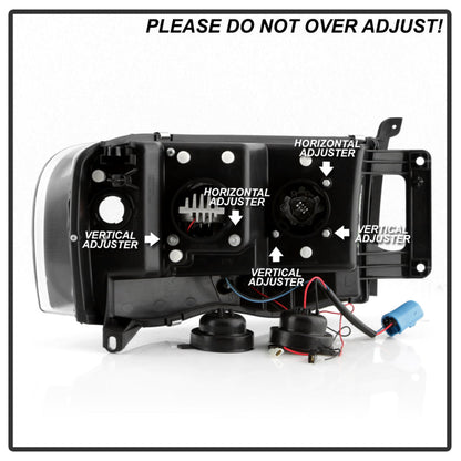 Spyder Dodge Ram 1500 02-05/Ram 2500/3500 03-05 High-Power LED Headlights