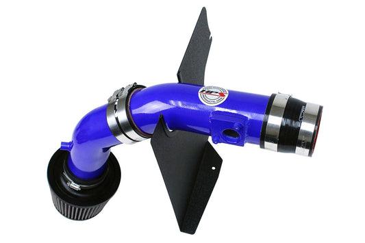 HPS Cold Air Intake Kit 2008-2014 Subaru WRX STI 2.5L Turbo, Converts to Shortram, Blue