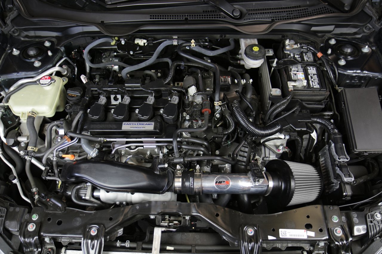 HPS Performance Products HPS Cold Air Intake Kit 2016-2020 Honda Civic Non Si 1.5T Turbo