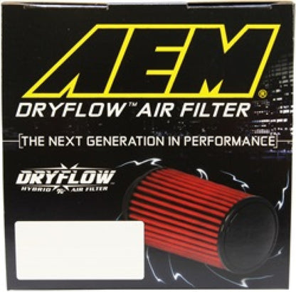 AEM Induction AEM 5.5in Base OD x 4.75in Top OD x 5in Height Conical DryFlow Air Filter 21-202DOSK