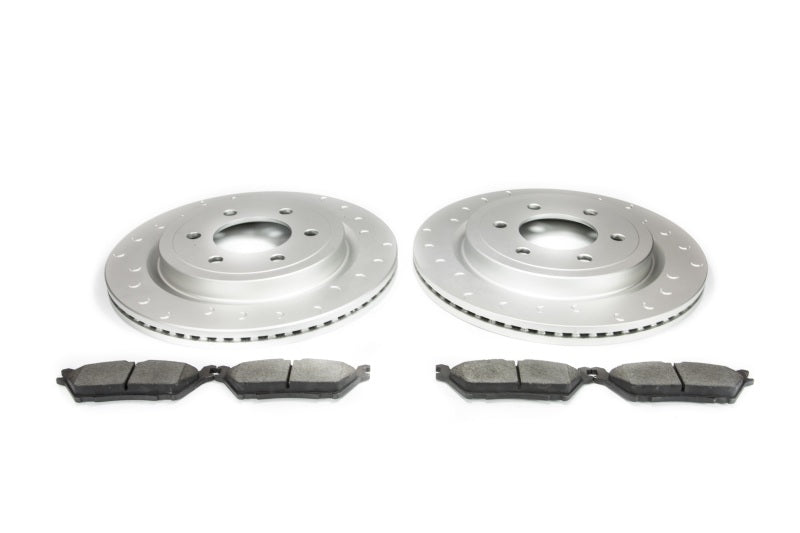 Alcon 2017+ Gen 2 Ford Raptor/F-150 Rear Pads and Rotors Upgrade Kit (Use with Stock