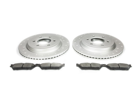 Alcon 2017+ Gen 2 Ford Raptor/F-150 Rear Pads and Rotors Upgrade Kit (Use with Stock