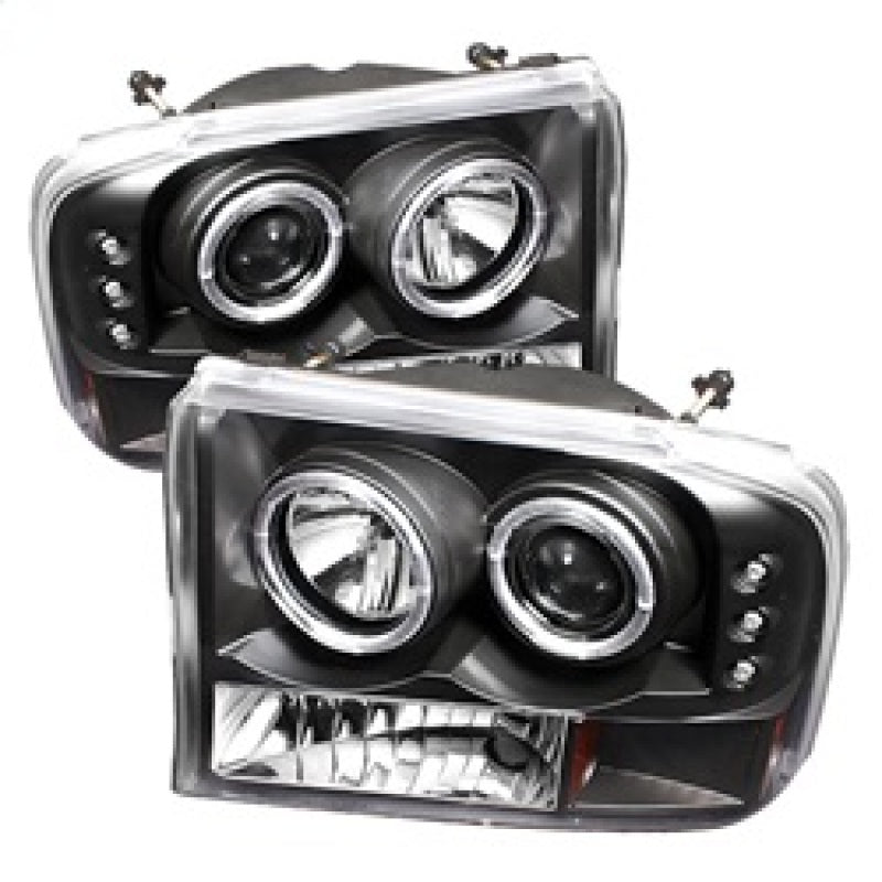Spyder Ford F250 Super Duty 99-04 Projector Version 2 LED Halo LED Blk